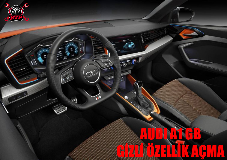 Audi A1 GB (2018 - ) Gizli Özellik Açma
