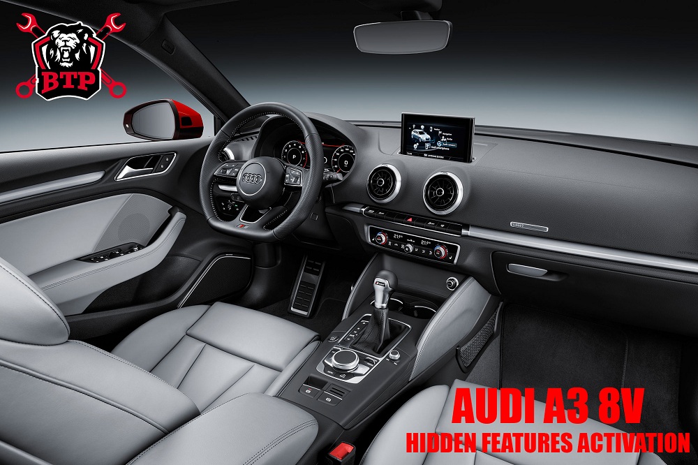 Audi A3 8V Hidden Features List 12- Vagcom BTPERFORMANCE