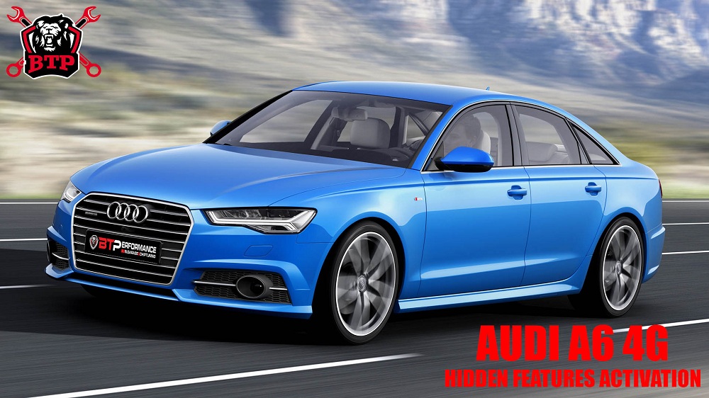 audi a7 a6 hidden menu