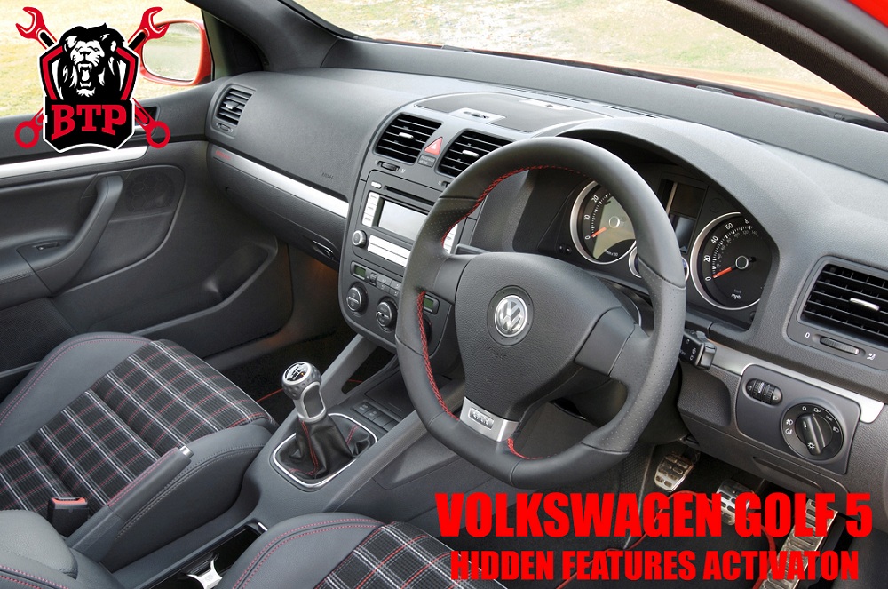 Golf 5 Hidden Features List 03 09 Btperformance Chiptuning Garage