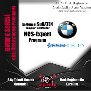 BMW Ncs-expert Programı (Güncel SPdaten)