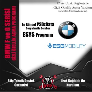BMW E-sys Programı (En güncel Psdzdata ile)